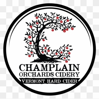 Clip Freeuse Stock Wholesale Orchards Cidery Circlelogo - Champlain Orchards Cidery - Png Download