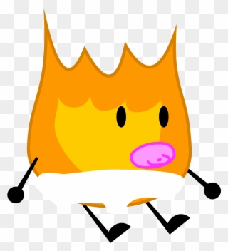 Baby Firey - Baby Firey X Leafy Clipart