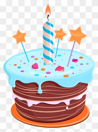 First Birthday Cake Png Clipart