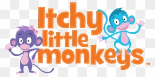 Itchy Little Monkeys - Itch Clipart