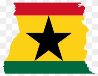 Africa Clipart Ghana - Ghana Flag Country - Png Download