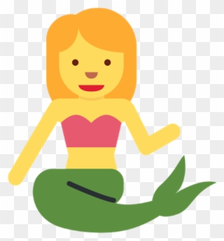 Emoji Mermaid Sirena Hearts Pencilart Arte Art Playgame - Emojis De Una Sirena Clipart