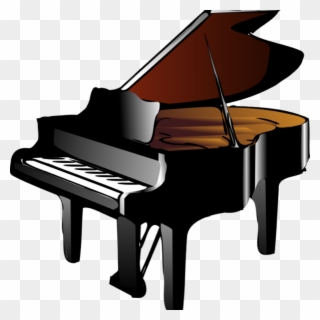 Piano Clipart Free Keyboard And Piano Clipart Clipart - Grand Piano Throw Blanket - Png Download