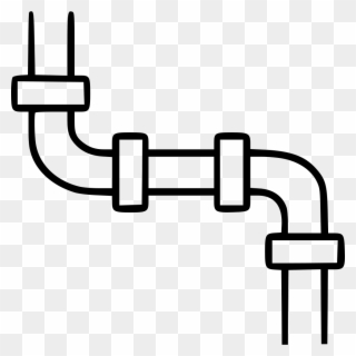 Water Pipeline Engineering Tube Plumbing Drain Comments - Pipeline Icon Png Clipart
