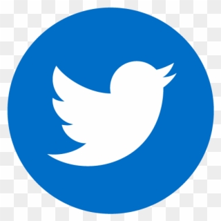 Moran Twitter Link - Twitter Bird Logo Circle Clipart