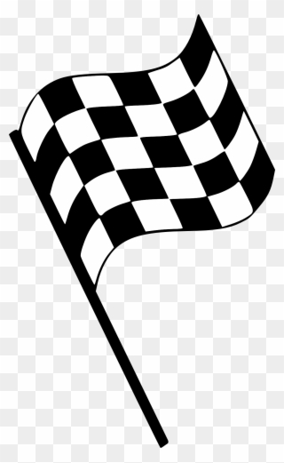 Motorsport Styling - Finish Line Flag Clipart - Png Download