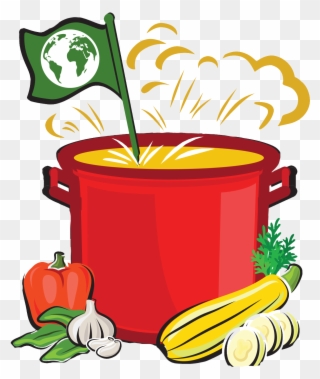 Pot With Food In It Clipart - Pot With Food Clipart - Png Download