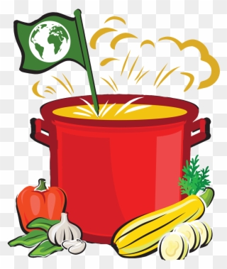 Pot With Food In It Clipart - Pot With Food Clipart - Png Download 