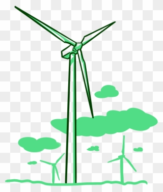 Enlarge - Wind Turbine Clipart