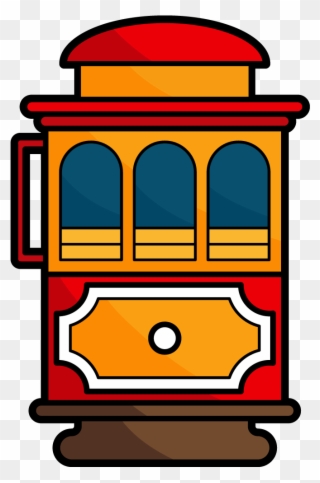 Never Miss A Moment - Sf Cable Car Icon Clipart