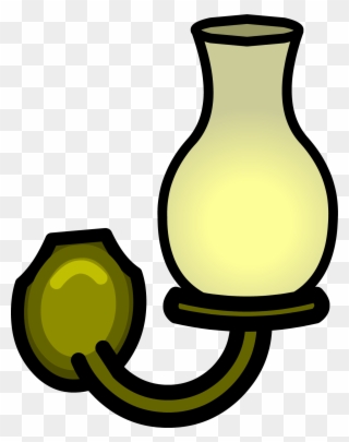 Lamp Clipart Wall Lamp - Wall Lamp Clip Art - Png Download