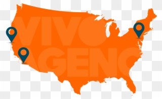Map Of Vivo Locations - Midwest High Speed Trains Clipart