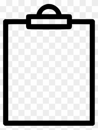 Clipart Free Download Clipboard Clip Hardware - White Clipboard Png Transparent Png