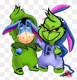 Best Friends Eeyore And Grinch Shirt, Sweater, Hoodie, - Winnie The Pooh (life Size Stand Up) Clipart