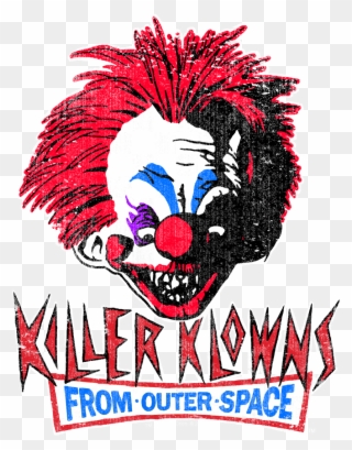 Killer Klowns From Outer Space Rough Clown Men's Long - Killer Klowns From Outer Space Png Clipart