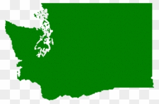 Job Listing For April - Washington State Map Clipart