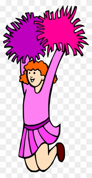 Banner Cheer Leader Clipart - Cheerleading - Png Download