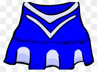 Cheerleader Clipart Dress - Club Penguin Cheerleader Outfit - Png Download
