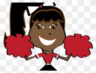 Animated Cheerleading Clipart - Cheerleading - Png Download