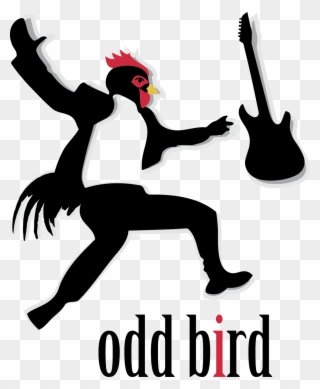 Odd Bird Blues Band Logo Blue Band, Band Logos, Bird, - 836 Clipart