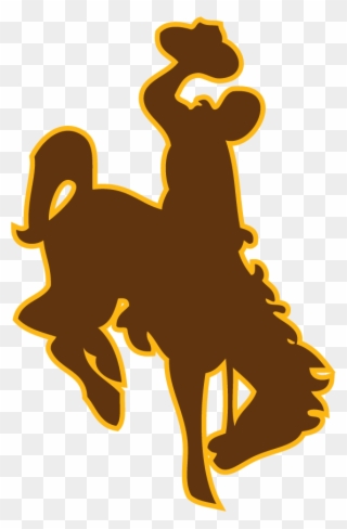 At Wyoming - Wyoming Cowboys Logo Png Clipart