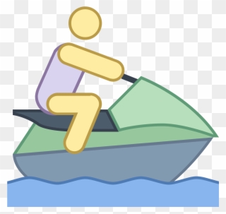 Jet Ski Icon Clipart