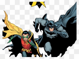 Batman And Robin Clipart - Batman Y Damian Wayne - Png Download