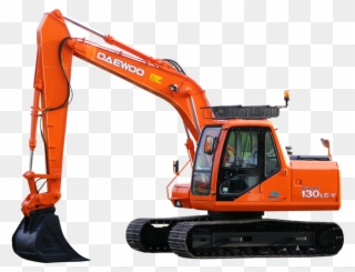 Graphic Library Download Bulldozer Clipart Excavation - Excavator - Png Download