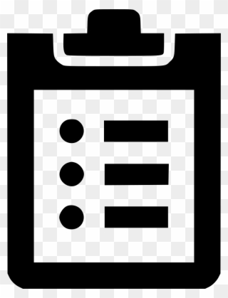 Clipboard List Comments - Icon - Png Download