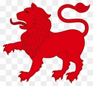 The Red Lion Computer Icons Coat Of Arms Of Tasmania - Red Lion Clipart - Png Download