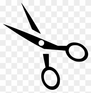 Shears Clipart Haircut Scissors - Hair Cutting Scissors Icon - Png Download