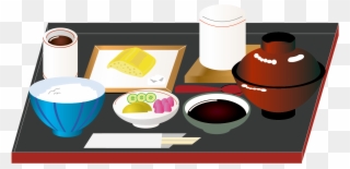 Japanese Soup Menu Served With Menus In Each Japanese - Illustration Clipart