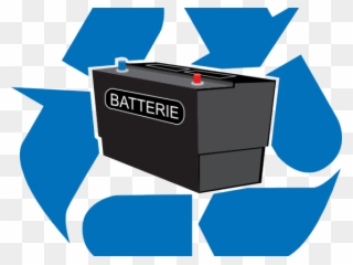 Battery Clipart Vehicle Battery - Car Battery Recycling - Png Download
