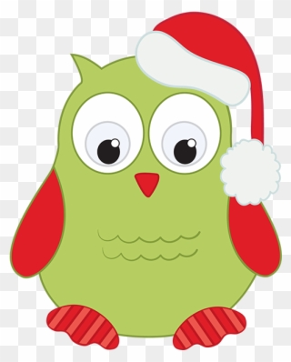 Natal Animais - Dibujos Navideños En Colores Clipart