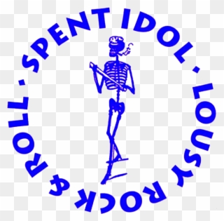 My First Band Was Spent Idol - Illustration Clipart