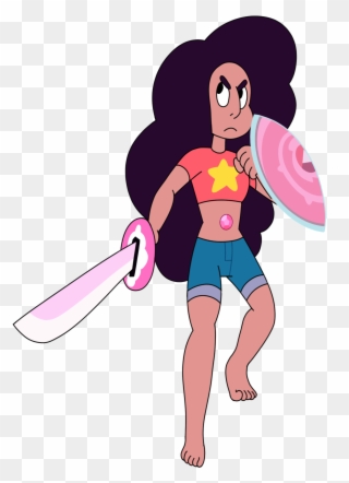 Stevonnie Sword Shield - Steven Universe Stevonnie Shield Clipart