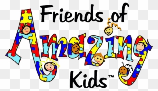 Foak-friends Of Amazing Kids, Autism Awareness In Pennsylvania - Support Autism Awareness Clipart