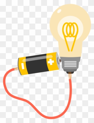 Electricity Clipart Electric Light - Illustration - Png Download