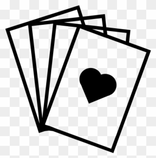 Playing Cards Rubber Stamp - Alkaline Trio Your Coffin Or Mine Clipart