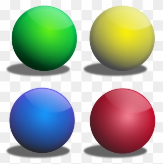 Sphere Clipart Color Ball - Esferas De Colores - Png Download