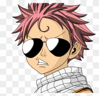 Fairy Tail Clipart Transparent - Anime With Sun Glasses - Png Download
