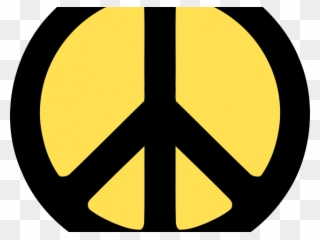 Peace Sign Clipart Symbolism - Peace Symbols - Png Download