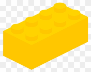 Drawn Vector Art Freevectors - Yellow Lego Block Png Clipart