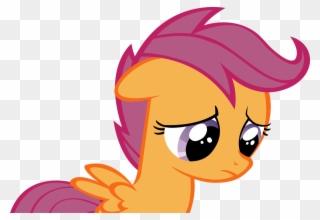 Drforester - My Little Pony Scootaloo Sad Clipart