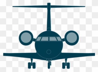 Jet Clipart Business Jet - Helicopter Rotor - Png Download