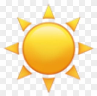 Sun Emojis Emojisticker Sunrise Sunset Yell - Emoji Sun Png Clipart