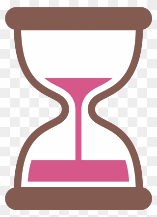 Open - Hourglass Emoji Clipart