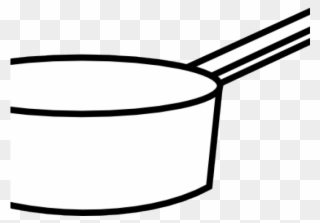 Frying Pan Clipart Outline - Clip Art - Png Download