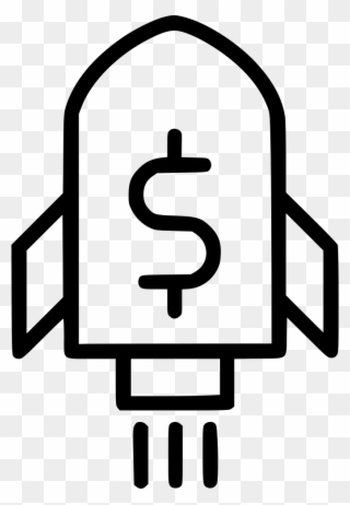 Rocket Dollar Sign Comments - Money Clipart