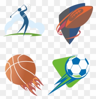 Sport Clip Art Logo Vector Transprent Png - Vector Sports Logo Png Transparent Png